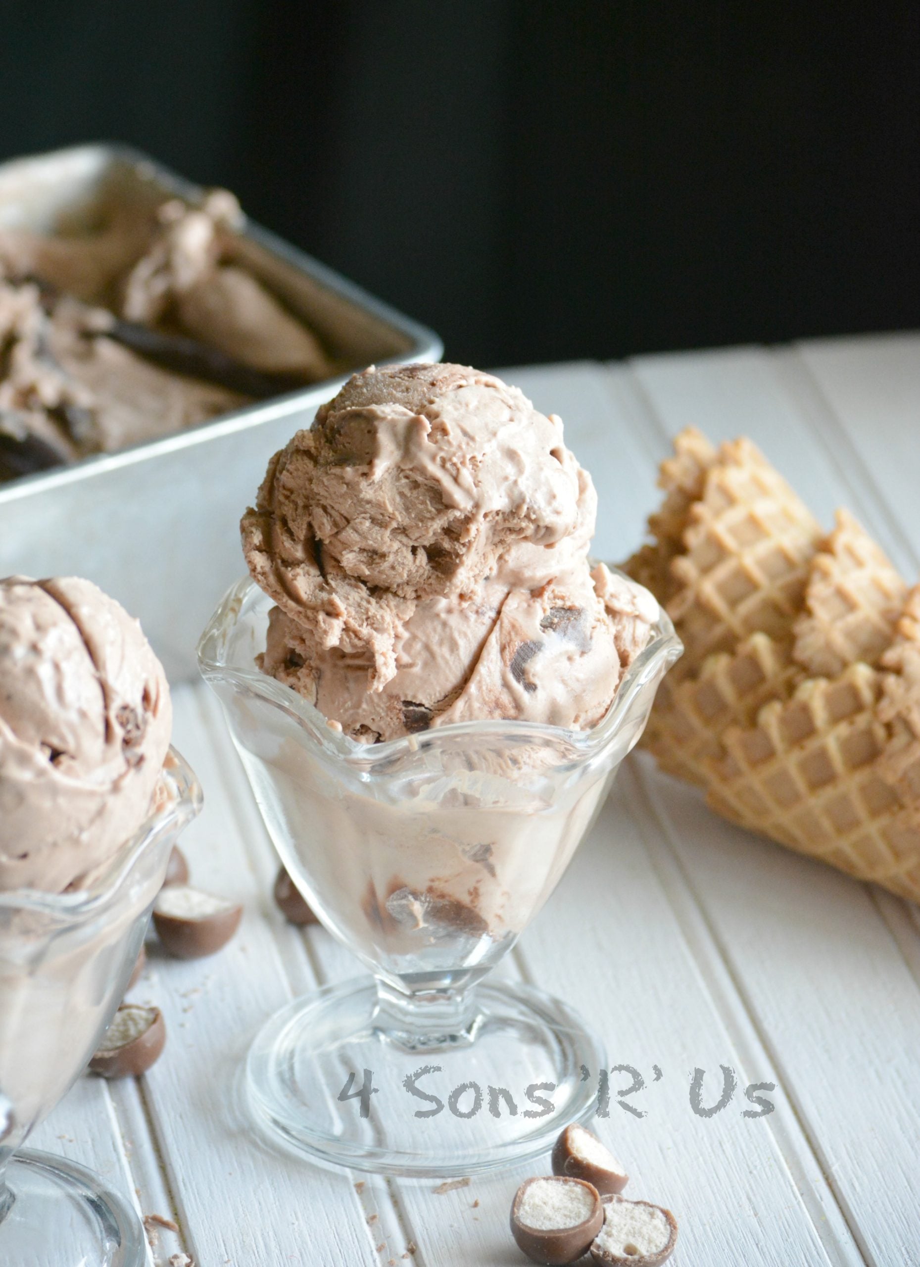 No-Churn Chocolate Malted Crunch: Easy Indulgence at Home